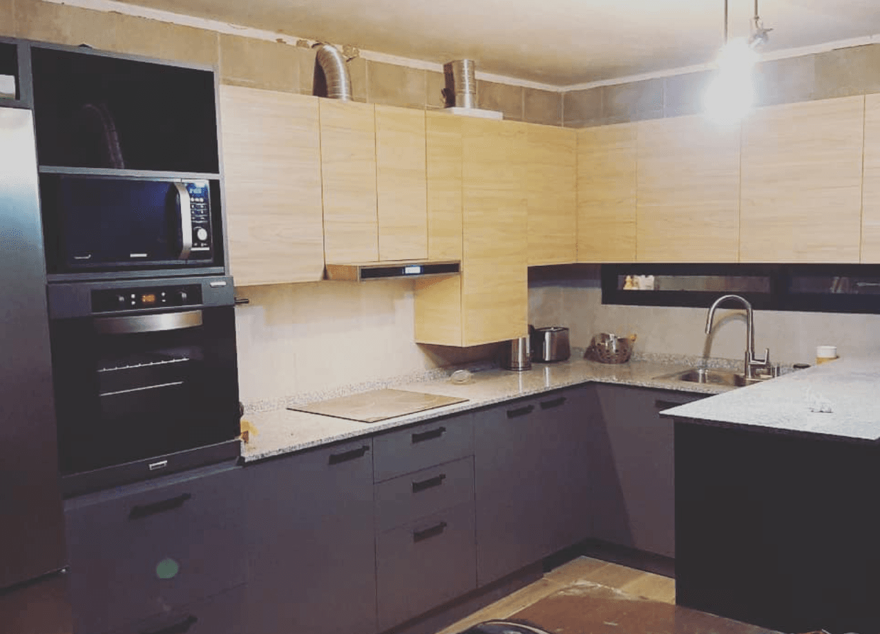 Cocina a medida fabricada por MCP - Muebles a Medida en Santa Fe